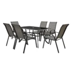 Set mobilier gradina HONEYSET 6 – masa si 6 scaune