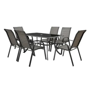 Set mobilier gradina HONEYSET 6 – masa si 6 scaune
