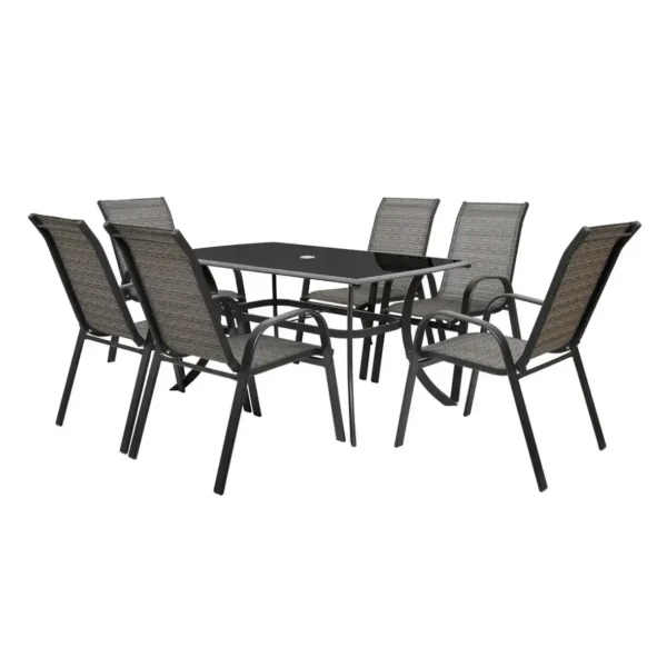 set-mobilier-gradina-honeyset-6 Set mobilier gradina HONEYSET 6 – masa si 6 scaune