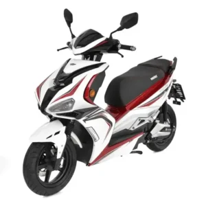 Scuter electric HECHT Equis White, acumulator 72 V, 20 Ah, motor 3000W, viteza maxima de 45 km/h, autonomie 65 km