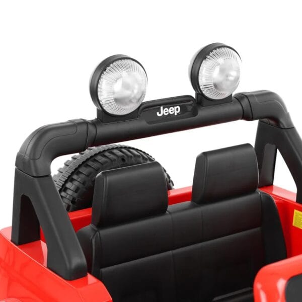 JEEP WRANGLER RUBICON RED - Masina de jucarie cu baterie JEEP WRANGLER RUBICON RED - Masina de jucarie cu baterie