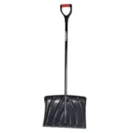 Lopata pentru zapada HECHT 460GT, din plastic, coada otel, dimensiuni 131 x 46 cm, coada de otel