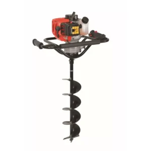 Foreza de pamant / motoburghiu Hecht 52, 2.4 cp, adancime de forare 73 cm
