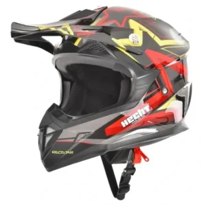 Casca moto ATV integrala Hecht 55915 stars design marimea L, 59-60 cm
