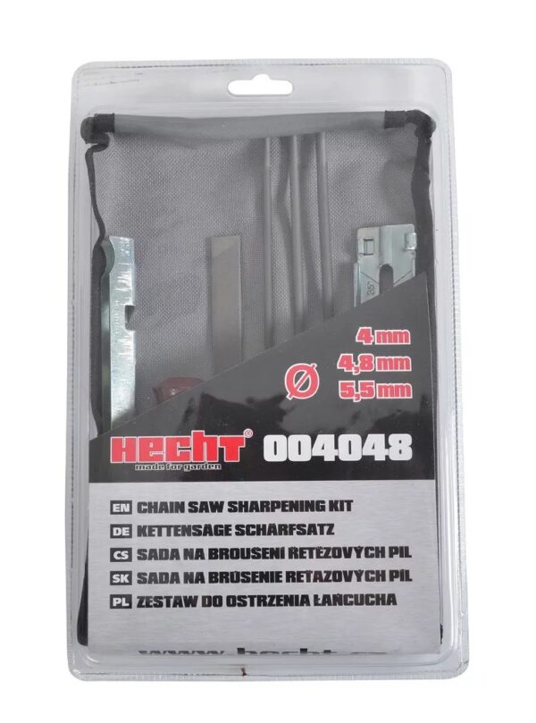 HECHT004048 - Kit pentru ascutit lant 4-4.8-5.5mm