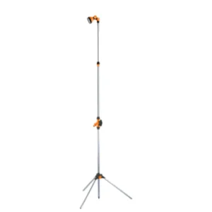 Dus cu tija telescopica HECHT 00202, lungime 172 - 229 cm, material polipropilena, culoare argintiu/portocaliu