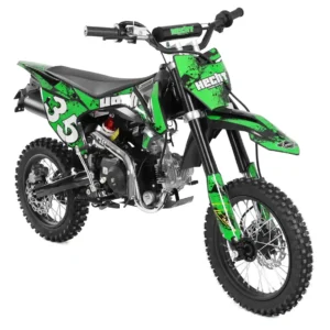 Motocicleta HECHT 51125 GREEN, Putere 6 kW, Viteza maximă 70 km/h, Transmisie 4 viteze, semiautomata