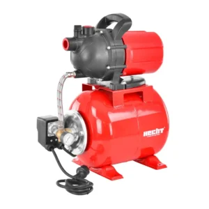 Hidrofor HECHT 3800, putere 800 W, volum butelie 20 litri, inaltime refulare 38 m, adancime aspiratie 8 m