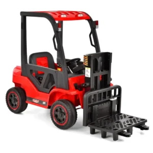 Stivuitor de jucarie cu baterie - HECHT52108RED, 10 Ah, greutate maxima 30 kg, viteza maxima 6 km/h