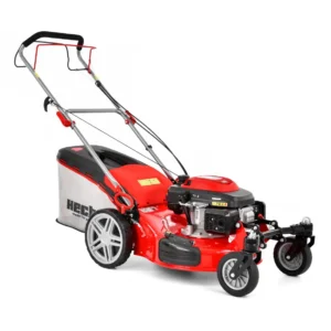Mașină de tuns iarba, pe benzină, autopropulsie, 209 cmc, lățimea de lucru 51 cm, HECHT 551 XR 5 IN1